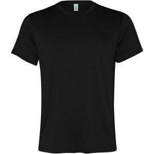 Roly Slam rvid ujj frfi sportpl, solid black (T-shirt, pl, kevertszlas, mszlas)