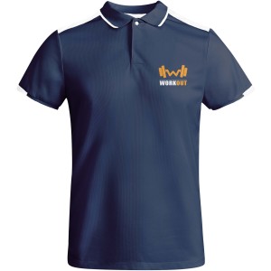 Roly Tamil rvid ujj frfi sportpl, navy blue, white (T-shirt, pl, kevertszlas, mszlas)