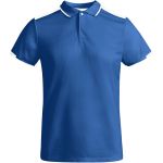 Roly Tamil r�vid ujj� f�rfi sportp�l�, royal blue, white (R04028C)