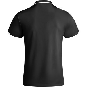 Roly Tamil rvid ujj frfi sportpl, solid black, white (T-shirt, pl, kevertszlas, mszlas)
