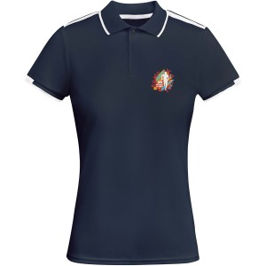 Roly Tamil rvid ujj ni sportpl, navy blue, white (T-shirt, pl, kevertszlas, mszlas)