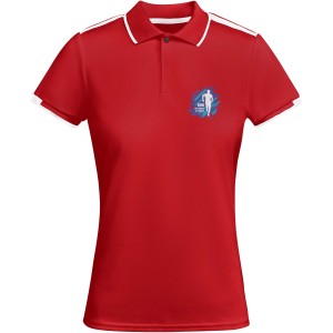 Roly Tamil rvid ujj ni sportpl, red, white (T-shirt, pl, kevertszlas, mszlas)