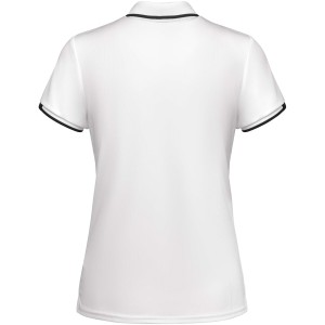 Roly Tamil rvid ujj ni sportpl, white, solid black (T-shirt, pl, kevertszlas, mszlas)