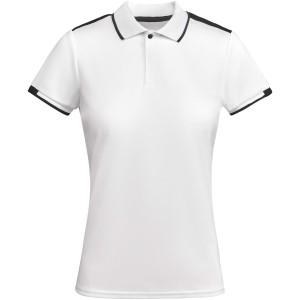 Roly Tamil rvid ujj ni sportpl, white, solid black (T-shirt, pl, kevertszlas, mszlas)
