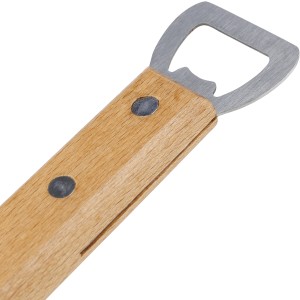 Rozsdamentes ac�l BBQ lap�t, barna (piknik, kemping, grill)