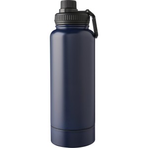 Rozsdamentes ac�l duplafal� palack, 1000 ml, k�k (termosz)