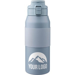 Rozsdamentes acl duplafal palack, 800 ml, pasztelkk (termosz)