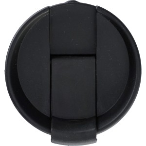 Rozsdamentes acl duplafal pohr, 300 ml , fekete (pohr)