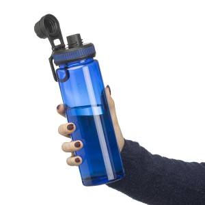 RPET vizespalack, 750 ml, k�k (sportkulacs)