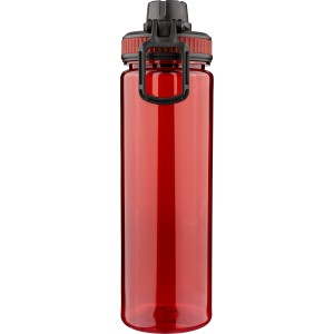 RPET vizespalack, 750 ml, piros (sportkulacs)