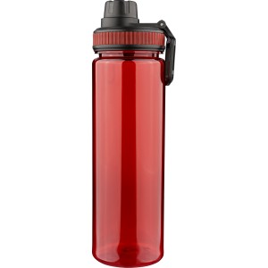 RPET vizespalack, 750 ml, piros (sportkulacs)