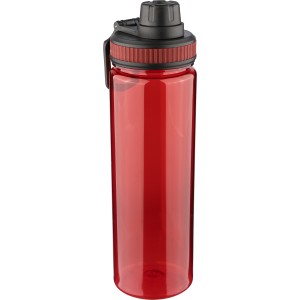 RPET vizespalack, 750 ml, piros (sportkulacs)