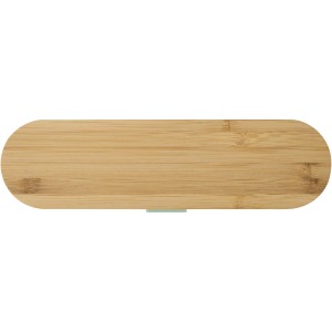 Runa ev�eszk�zk�szlet bambusz fed�vel, mentaz�ld (m�anyag konyhai felszerel�s)