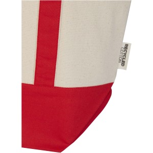 Sam pamut bev�s�rl�t�ska, piros/nat�r (bev�s�rl�t�ska)