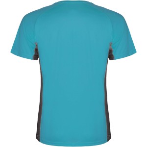 Shanghai rvid ujj gyerek sportpl, turquois, dark lead (T-shirt, pl, kevertszlas, mszlas)