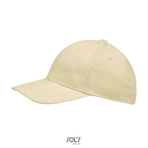 Sols Buffalo 6 paneles baseballsapka, Beige (sapka)