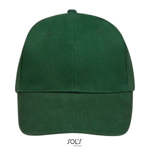Sols Buffalo 6 paneles baseballsapka, Bottle Green (sapka)