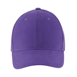 Sols Buffalo 6 paneles baseballsapka, Dark Purple, U (sapka)