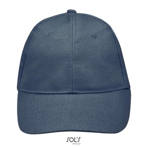Sols Buffalo 6 paneles baseballsapka, Denim, U (sapka)