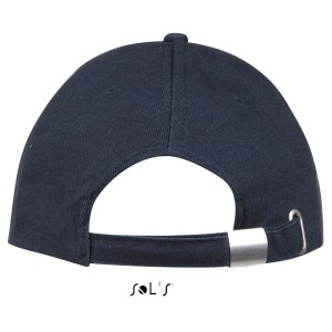 Sols Buffalo 6 paneles baseballsapka, French Navy/White, U (sapka)