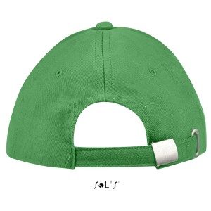 Sols Buffalo 6 paneles baseballsapka, Kelly Green/White (sapka)