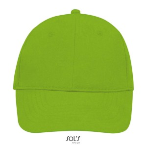 Sols Buffalo 6 paneles baseballsapka, Lime (sapka)