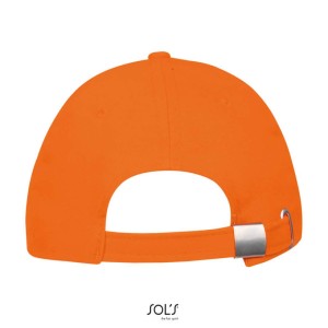 Sols Buffalo 6 paneles baseballsapka, Orange (sapka)