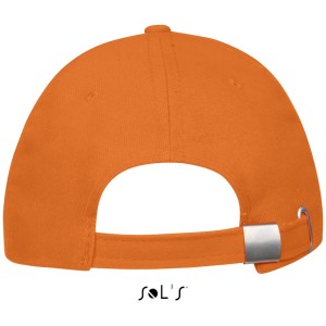 Sols Buffalo 6 paneles baseballsapka, Orange, U (sapka)