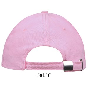 Sols Buffalo 6 paneles baseballsapka, Pink/White (sapka)
