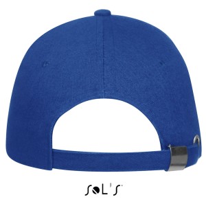 Sols Buffalo 6 paneles baseballsapka, Royal Blue, U (sapka)