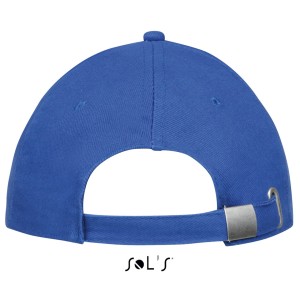 Sols Buffalo 6 paneles baseballsapka, Royal Blue/White (sapka)