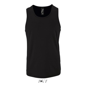 Sols f�rfi m�sz�las sporttrik�, Black (T-shirt, p�l�, kevertsz�las, m�sz�las)