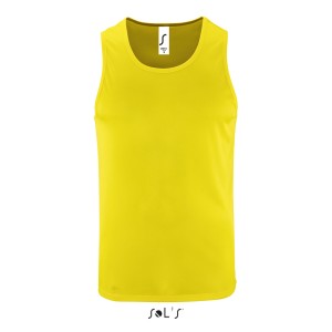 Sols f�rfi m�sz�las sporttrik�, Neon Yellow (T-shirt, p�l�, kevertsz�las, m�sz�las)