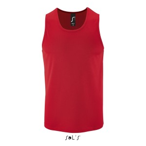 Sols f�rfi m�sz�las sporttrik�, Red (T-shirt, p�l�, kevertsz�las, m�sz�las)