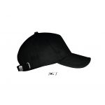 Sols Long Beach 5 paneles sapka, Black, U (SO00594BL-U)