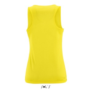 Sols m�sz�las n�i sporttrik�, Neon Yellow (T-shirt, p�l�, kevertsz�las, m�sz�las)