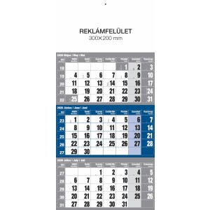 Speditr (12 lapos), tztt fejlappal (naptr)