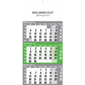 Speditr (12 lapos), tztt fejlappal (naptr)