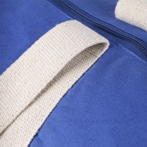 Sportt�ska, Oeko-Tex 180 g/m2 pamut, k�k (utaz�t�ska)