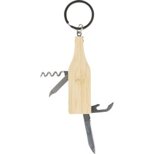 T�bbfunkci�s kulcstart�, bambusz, barna (kulcstart�)