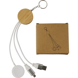 TPE t�lt�k�bel szett, barna (vezet�k, eloszt�, adapter, k�bel)