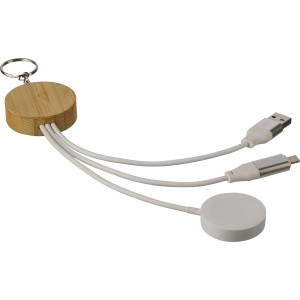 TPE t�lt�k�bel szett, barna (vezet�k, eloszt�, adapter, k�bel)