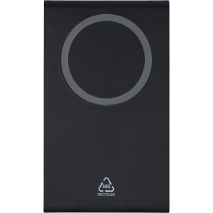 Vezet�k n�lk�li m�gneses t�lt�, �jram�anyag, fekete (powerbank)