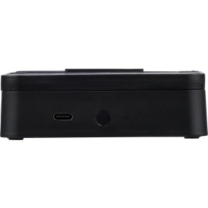 Vezet�k n�lk�li t�lt�, �jram�anyag, fekete (powerbank)