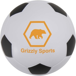 Zavi focilabda alak� stresszold�, fekete (stresszlabda)